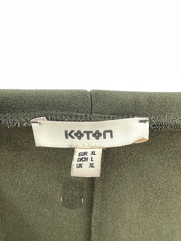 xl Beden haki Renk Koton Mini Etek %70 İndirimli.