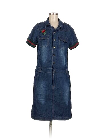 Vintage Love Kısa Elbise %70 İndirimli.