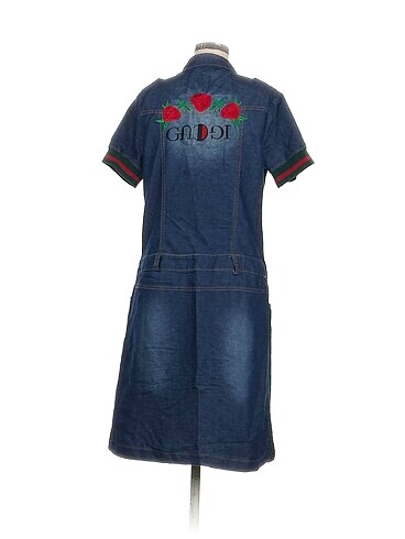 l Beden Vintage Love Kısa Elbise %70 İndirimli.