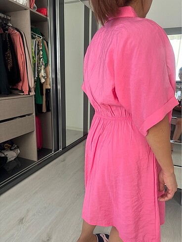 Defacto Pembe elbise