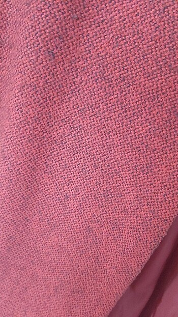 Kırmızı kaşe palto  - Görsel 3