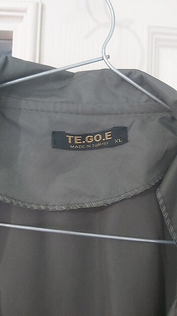 Askeri yeşil trençkot - Görsel 4