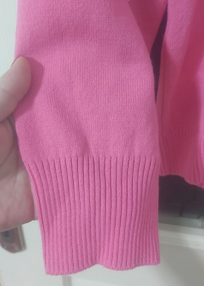 Pembe boğazlı kazak  - Görsel 2