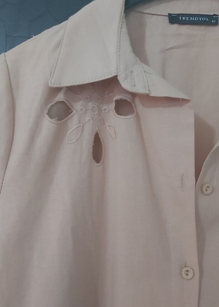 Kahverengi gömlek  - Görsel 2