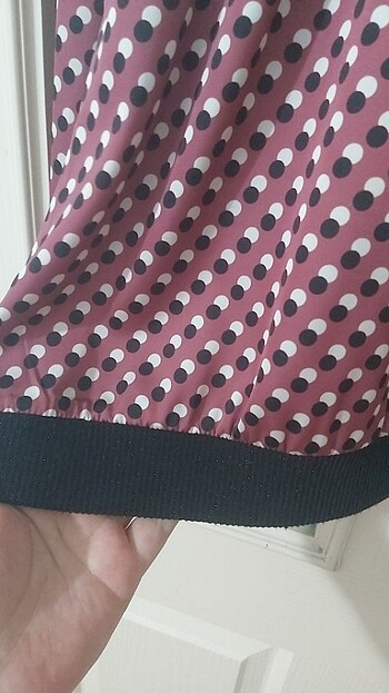 Saten bluz - Görsel 5