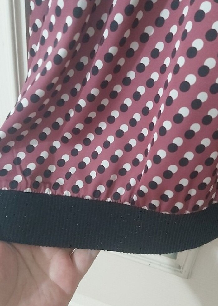 Saten bluz   - Görsel 5