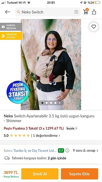 Beden Neko switch kanguru
