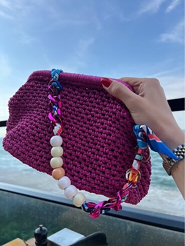  Beden pembe Renk Çanta