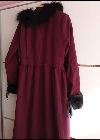 Tüylü Kaşe Kaban - Görsel 3