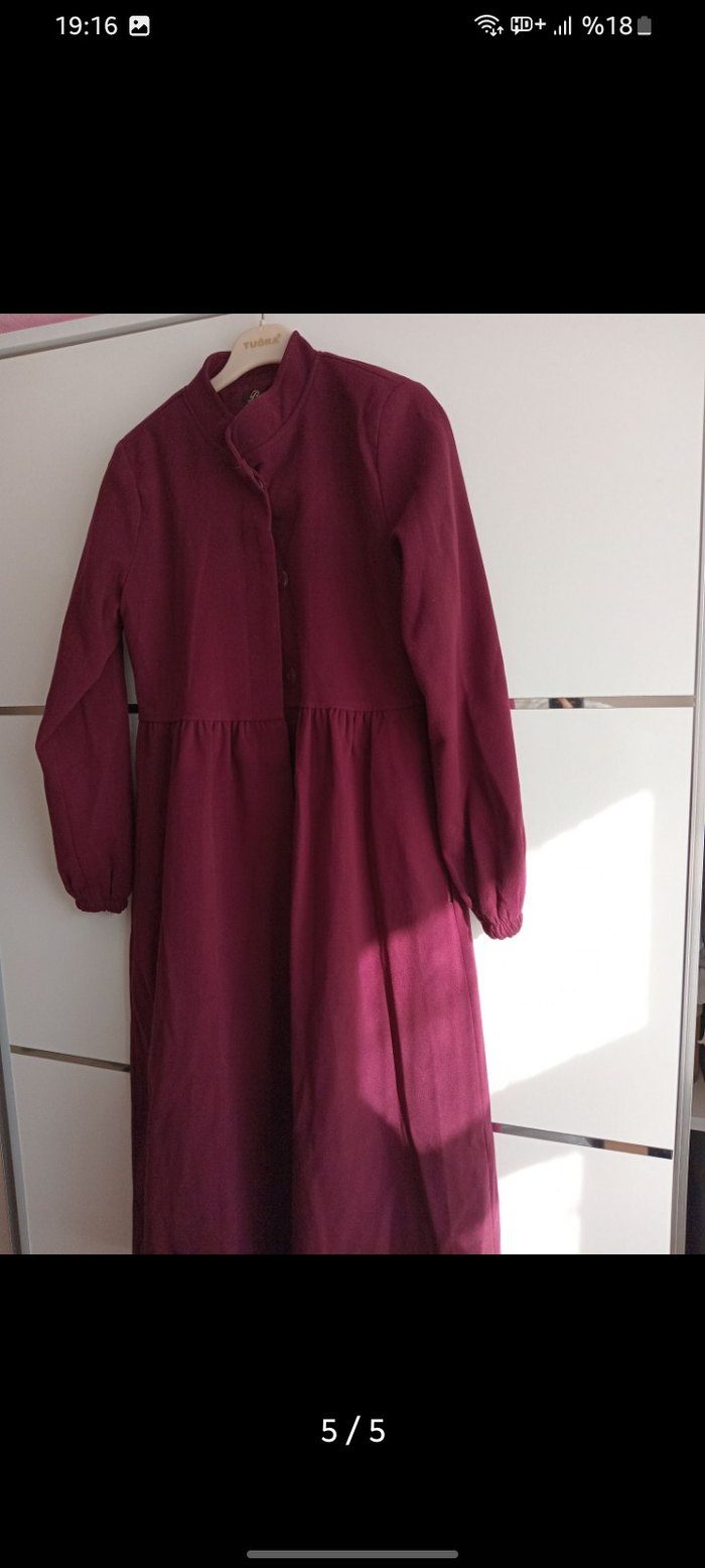 Tüylü Kaşe Kaban - Görsel 4