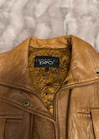 Çok az kullanılmış gerçek deri ceket - Görsel 2