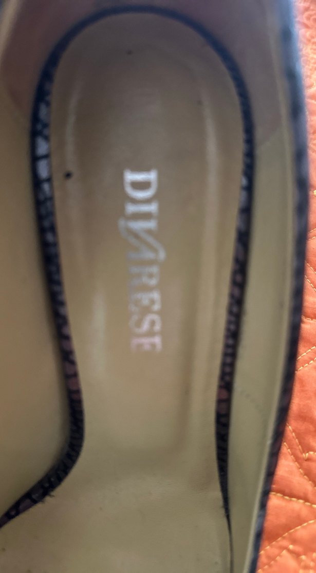 Siyah Yılan Desenli Stiletto Topuklu Ayakkabı - Görsel 2