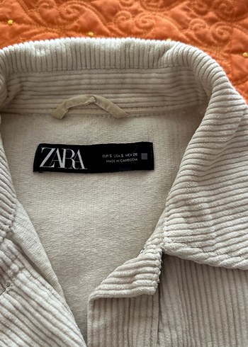 Bej Düğmeli Uzun Kollu Kadın Ceket - Görsel 2