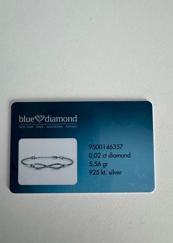 Diğer Blue Diamond Kadın Bileklik