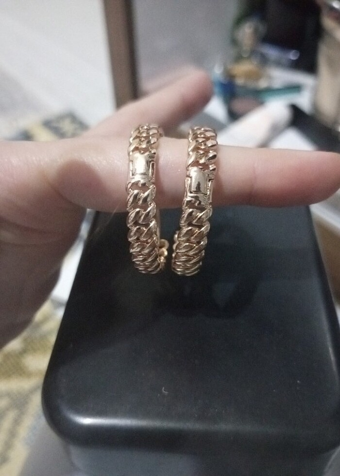 Burma Halka Küpe - Görsel 2