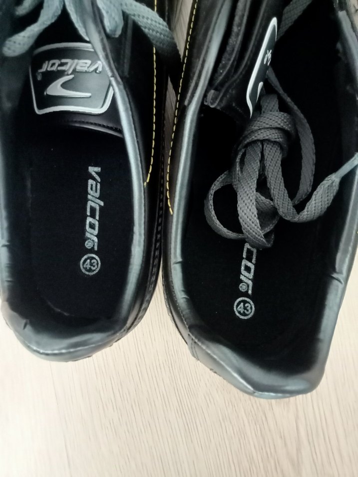 Siyah Erkek Spor Ayakkabı Bağcıkları - Görsel 4