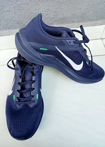 Nike Nike Lacivert Spor Ayakkabı Velcro Detaylı