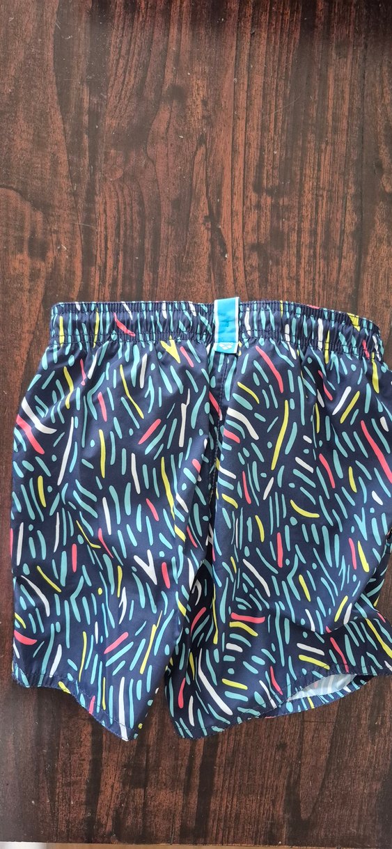 Arena Erkek Çocuk Renkli Bağcıklı Mayo Şortu - Görsel 2