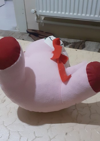  Beden Pembe renkli yumuşak peluş oyuncak ayı