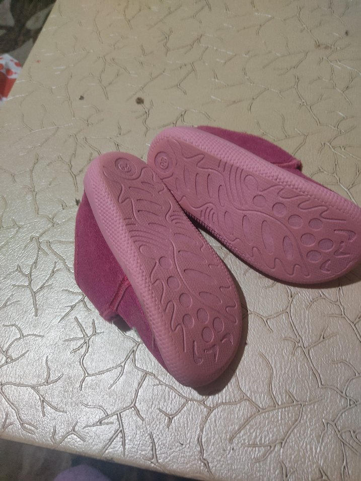 Kız Çocuk Pembe Nakışlı Sıcak Terlik - Görsel 3