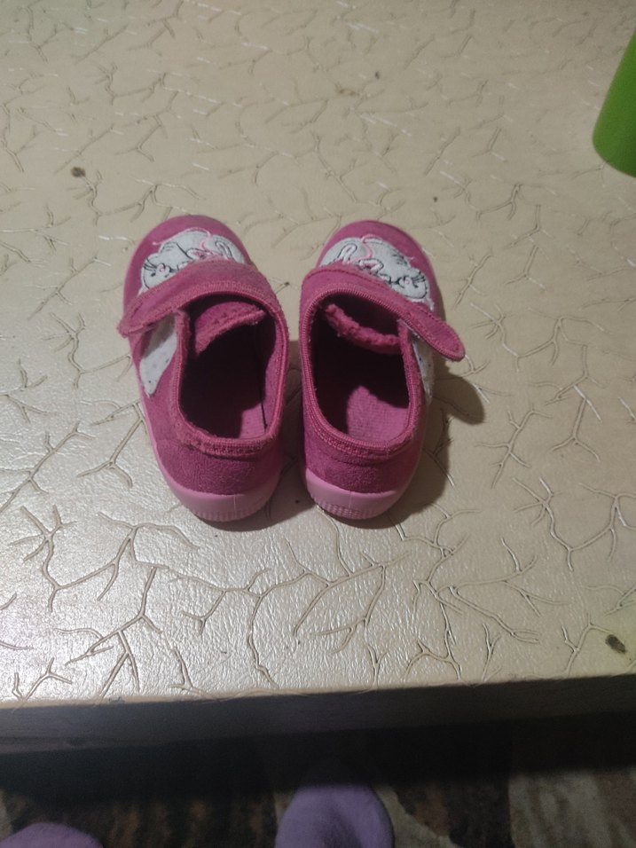 Kız Çocuk Pembe Nakışlı Sıcak Terlik - Görsel 4