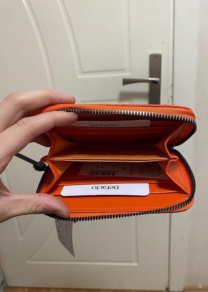 Defacto Turuncu Cüzdan - Görsel 3