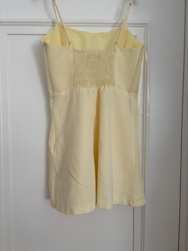 s Beden zara butteryellow mini elbise