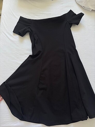 Zara ZARA DÜŞÜK KOLLU ELBİSE