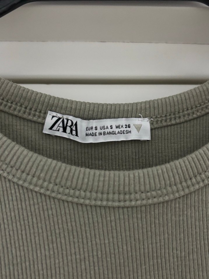 ZARA YEŞİL CROP - Görsel 2