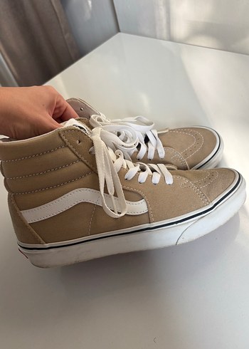 Bej Süet Bilekli vans - Görsel 2