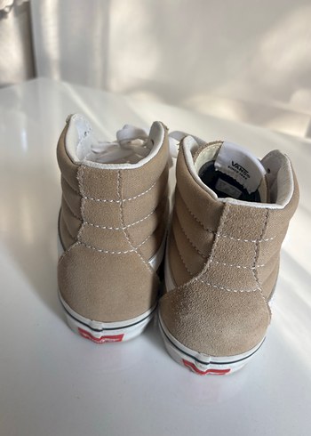 Bej Süet Bilekli vans - Görsel 4