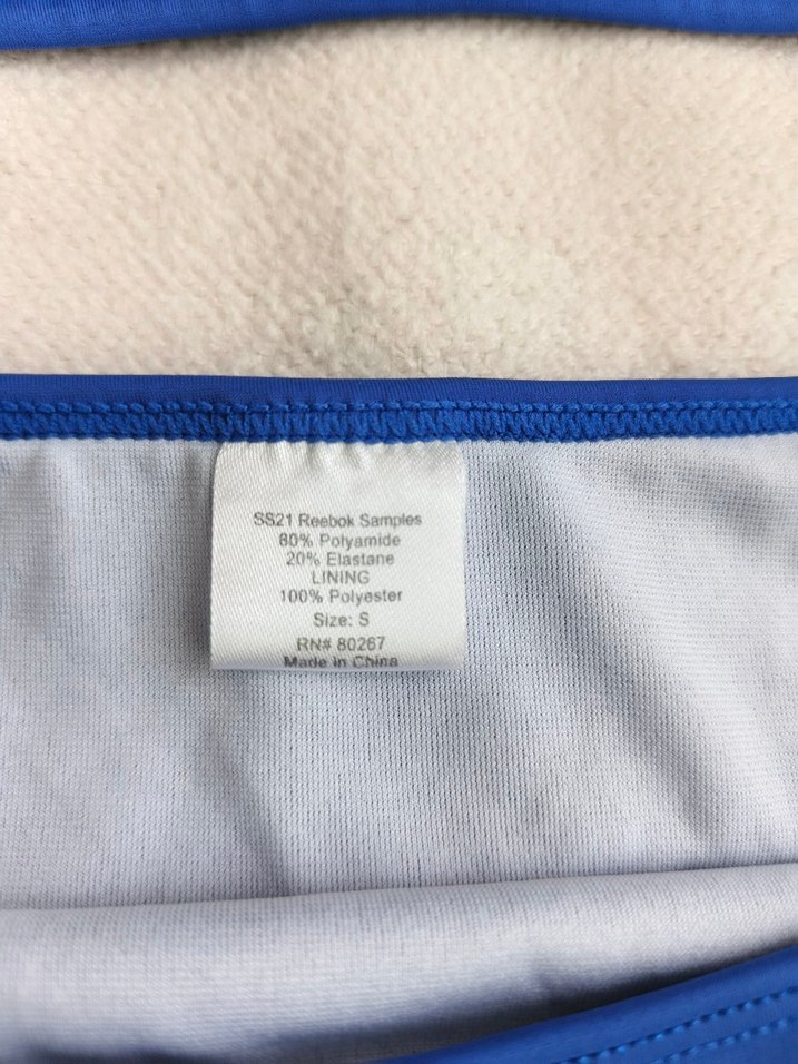 Reebok Mavi Spor Mini Bikini Takımı Mayo - Görsel 2