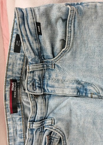 Erkek Mavi Kot Pantolon - Görsel 2