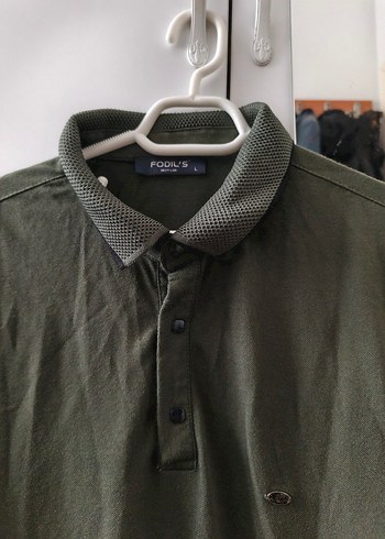 Erkek Koyu Yeşil Kısa Kollu Polo Tişört - Görsel 2