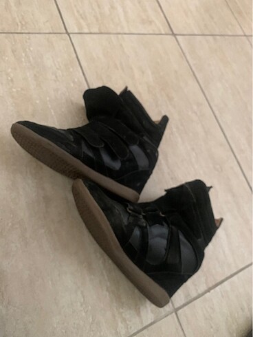 37 Beden siyah Renk Isabel Marant gizli topuk shoes