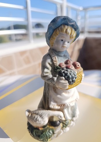 Pastel Renkli Beyaz Figürin - Görsel 5