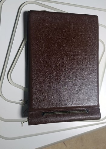 Kabartmalı Deri Kapaklı Dini Kitap - Görsel 9