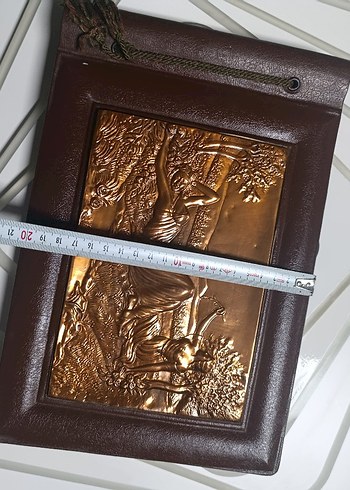 Kabartmalı Deri Kapaklı Dini Kitap - Görsel 6