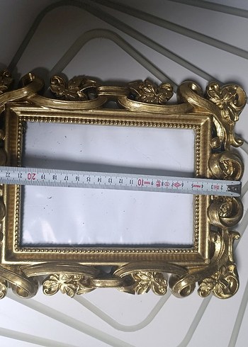 Parlak Altın Renkli Dekoratif Çerçeve - Görsel 3