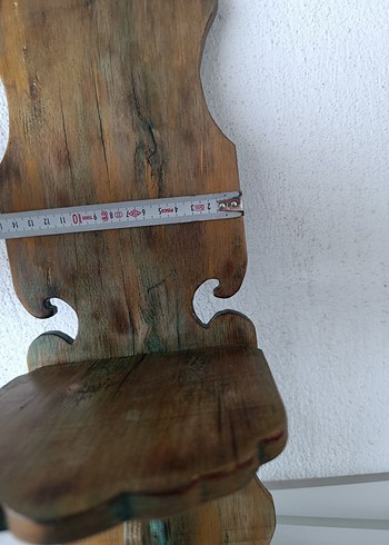 Parlak Turkuaz Renkli Ahşap Kaşıklık - Görsel 6