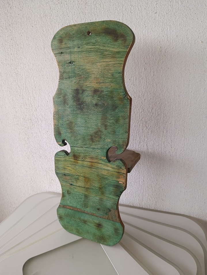 Parlak Turkuaz Renkli Ahşap Kaşıklık - Görsel 2