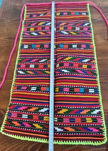 Renkli Nakışlı Mutfak Önlüğü - Görsel 2