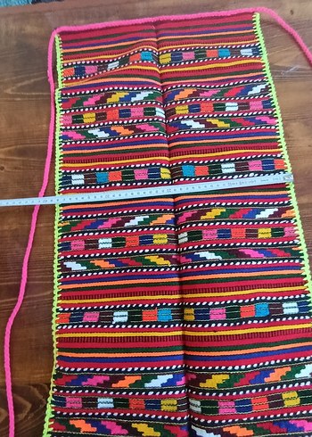 Renkli Nakışlı Mutfak Önlüğü - Görsel 3