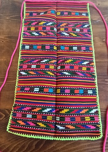 Renkli Nakışlı Mutfak Önlüğü - Görsel 4