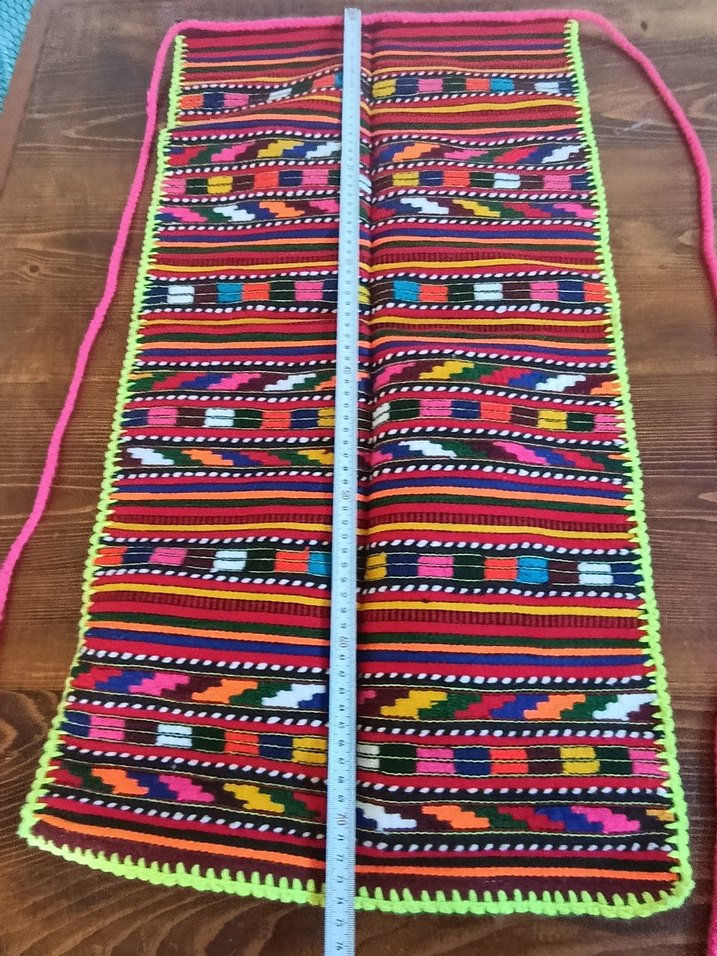 Renkli Nakışlı Mutfak Önlüğü - Görsel 2