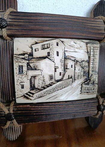 Koyu Kahverengi Ahşap Çerçeve - Görsel 3