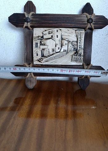 Koyu Kahverengi Ahşap Çerçeve - Görsel 5