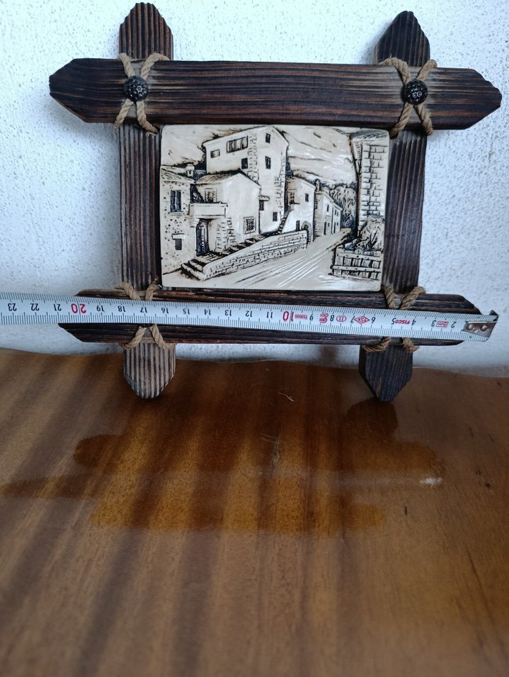 Koyu Kahverengi Ahşap Çerçeve - Görsel 5