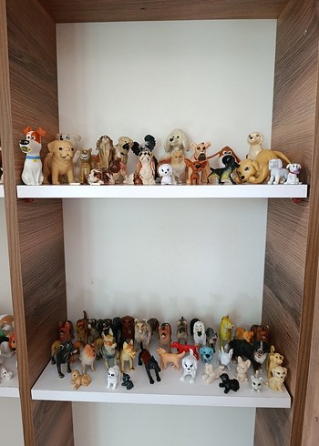 100 tane köpek figur koleksiyon - Görsel 5