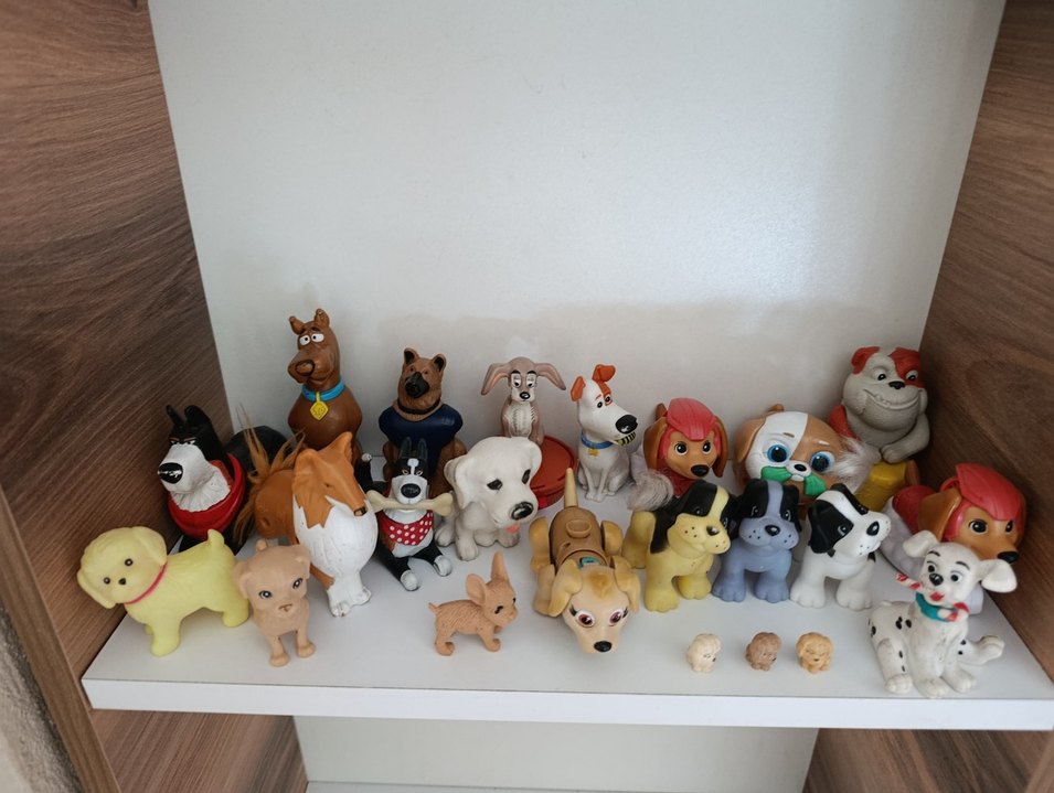 100 tane köpek figur koleksiyon - Görsel 2